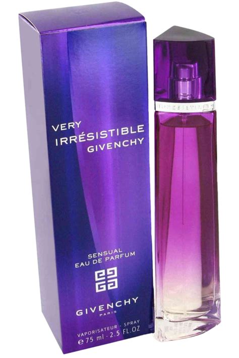 givenchy very irresistible sensual notes|givenchy very irresistible perfume 50ml.